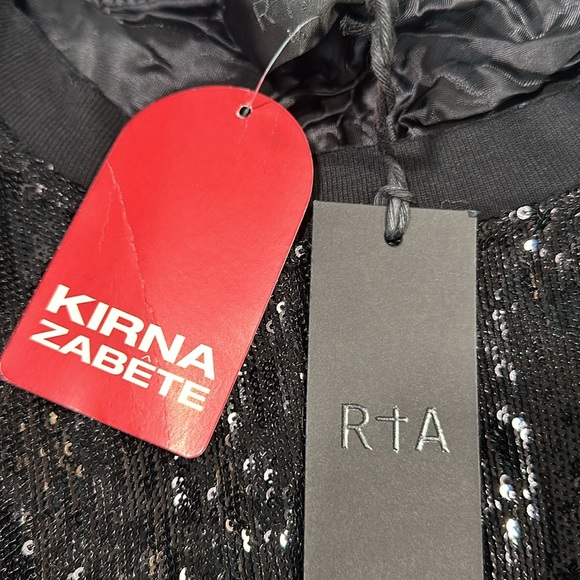 RTA all over sequins women’s sweater top nwt Size: M Medium Retails: $695 - Picture 4 of 6